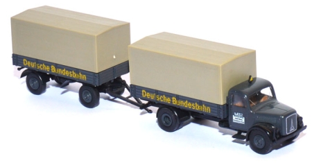 Magirus S 3500 Pritschen-​Lastzug DB