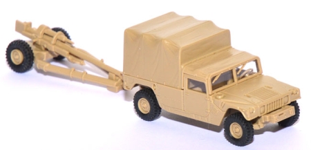 Hummer M1038 + Haubitze M119 US Army Militär
