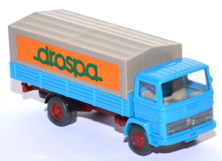 Mercedes-​​Benz LP 1317 Pritschen-​​LKW Drospa lichtblau