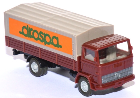 Mercedes-​Benz LP 1317 Pritschen-​LKW Drospa braunrot
