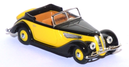 BMW 327 Cabrio gelb / schwarz 40261