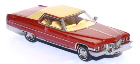 Cadillac Coupé deVille dunkelrot