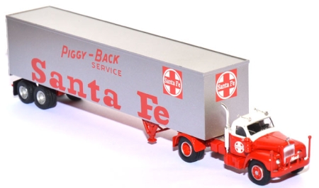Mack B61 Koffersattelzug Santa Fe