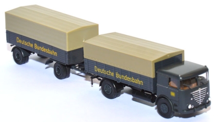 Büssing  Commodore 11 Pritschen-Lastzug DB