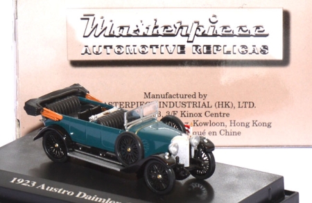 Astro-Daimler 6/17 Cabrio offen  1923
