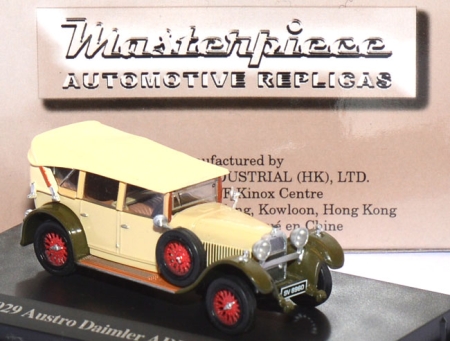 Astro-Daimler ADR 22/70 Cabrio geschlossen  1929
