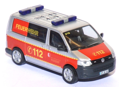 VW T5 Bus GP MTW Feuerwehr Main-Taunus-Kreis