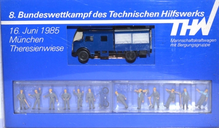 Preview: Set THW Technisches Hilfswerk 8. Bundeswattkampf 1985