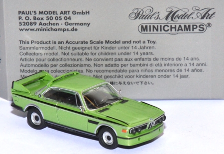 BMW 3,0 CSL 1973 grünmetallic