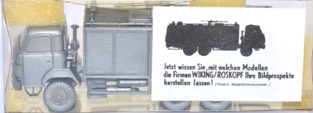 Saurer D290/330 Tanklöschfahrzeug Rosenbauer Feuerwehr - Silberling