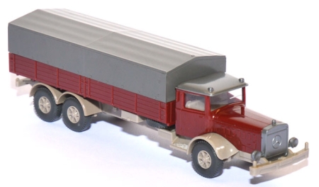 Mercedes-​​​​​​​Benz L 10000 Pritschen-​​​​​​​LKW weinrot