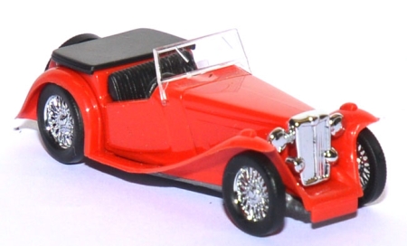 MG Midget TC Cabrio offen rot