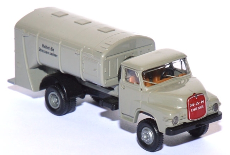 MAN 635 HA mit Allrad Müllwagen grau