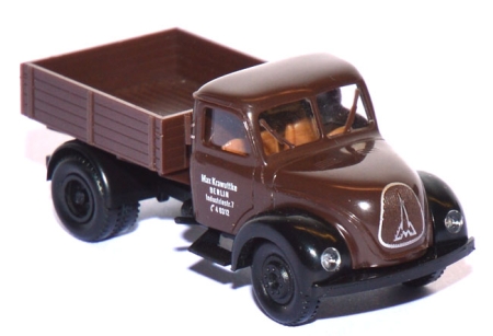 Magirus S 4500 Kurzpritsche Max Krawuttke braun