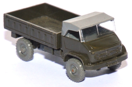 Mercedes-​Benz Unimog U 404 S Pritsche mit Verdeck Militär