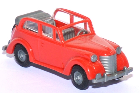 Opel Olympia Cabriolimousine offen rot