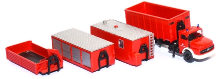 Mercedes-​Benz LA 1924 Wechselaufbaufahrzeug Feuerwehr