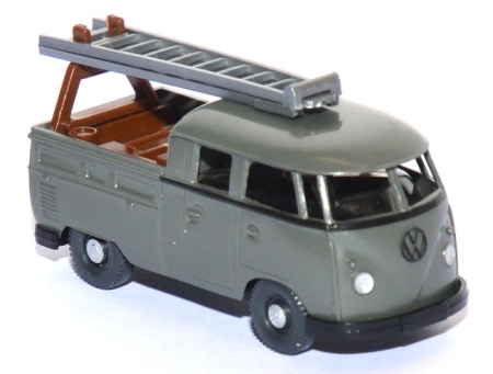VW T1 Doppelkabine Montagewagen dunkelgrau
