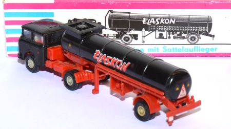 Preview: Skoda S 706 RTTN Sattelzug Tankwagen Elaskon schwarz