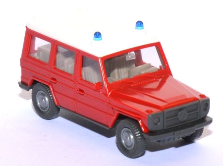 Mercedes-​​Benz 230 G VRW Feuerwehr rot