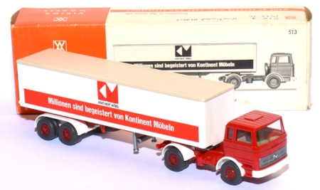 Mercedes-​Benz LPS 1620 Koffersattelzug Kontinent Möbel