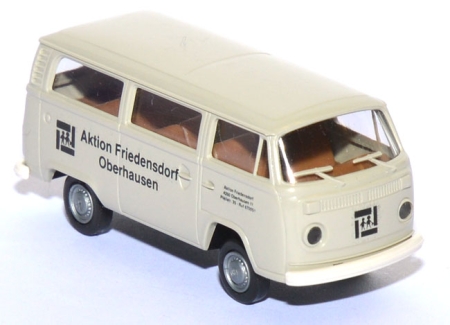 VW T2 Bus Aktion Friedensdorf Oberhausen Schulbus kieselgrau