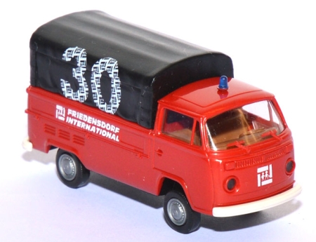VW T2 Pritsche Feuerwehr Friedensdorf International rot