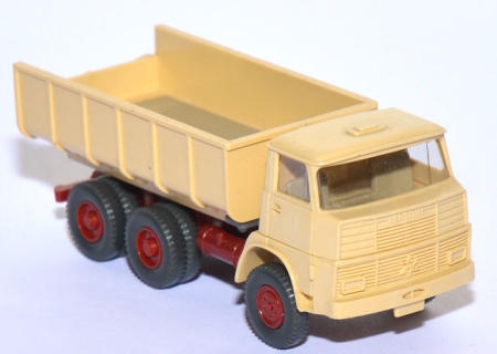 Henschel F 261 K Schuttwagen mit Absetzmulde hellbeige