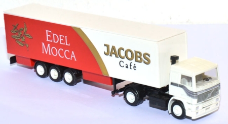 Volvo F16 Koffersattelzug Jacobs Café Edel Mocca