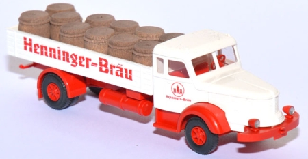 Krupp Titan Pritschen-LKW Henninger-Bräu