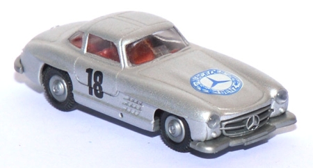 Mercedes-​Benz 300 SL #18 silber