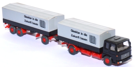 MAN 16.320 F Pritschenlastzug Solaris schwarz