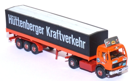 Mercedes-Benz 1217 LS/36 Pritschensattelzug Hüttenberger