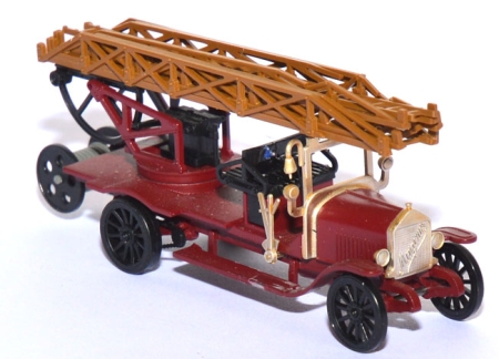 Magirus Leiterwagen Feuerwehr dunkelrot