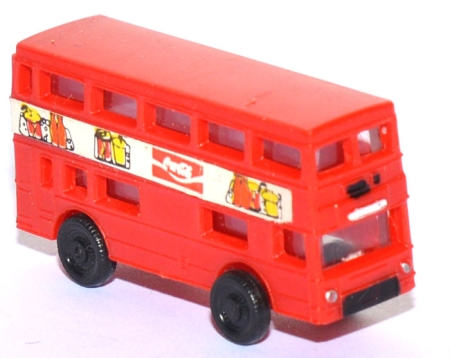 Doppeldeckerbus London rot