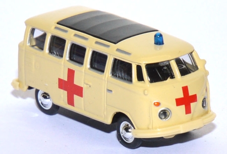 VW T1 Bus Samba Rotes Kreuz
