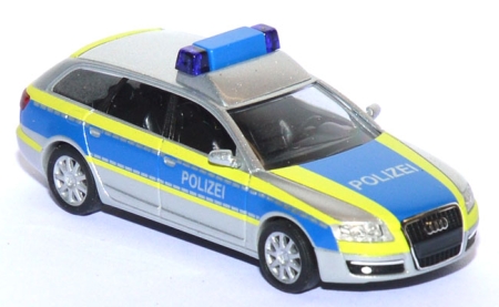Audi A6 Avant Autobahnpolizei Niedersachsen blau 49663