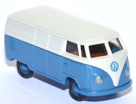 VW T1 Kasten lichtgrau / brillantblau