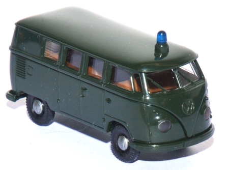 VW T1 Bus Polizei dunkelgrün