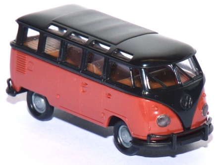 VW T1 Samba Panoramabus rotbraun