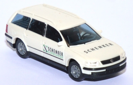 VW Passat Variant Schenker Eurocargo weiß