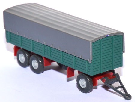 Ackermann Pritschen-​Anhänger 3​achsig patinagrün