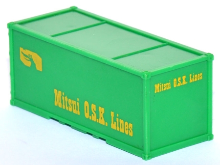 AMS Container 20 ft Mitsui O.S.K. Lines grün