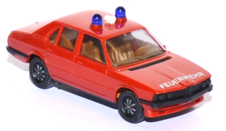 BMW 528i (E28) ELW Feuerwehr dunkelrot