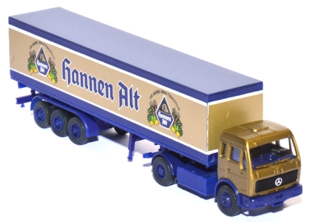 Mercedes-Benz 1633 LS/38 Koffersattelzug Hannen Alt