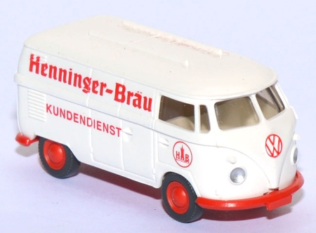 VW T1 Kasten Henninger-Bräu Kundendienst weiß
