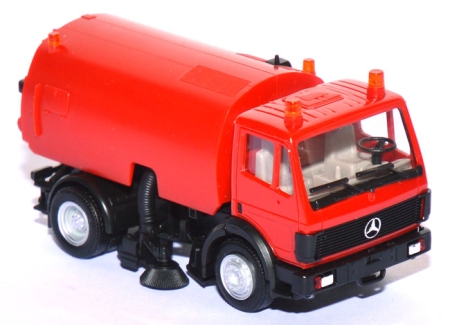 Mercedes-​Benz 1414 Schörling Kehrmaschine rot