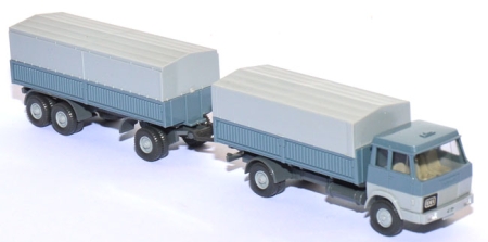 Hanomag-​​Henschel F 161 L Stahlpritschenlastzug DB