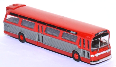 Amerikanischer Bus Fishbowl rot 44501