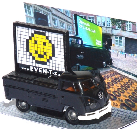 VW T1 Pritsche Mobile Videowand EVEN-​T-s Bremen